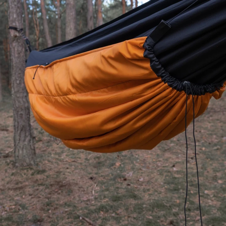 Podpinka TigerWood Underquil Marra Climashield Apex 2.0 200 cm, oliwkowo/pomarańczowa-3 3788 