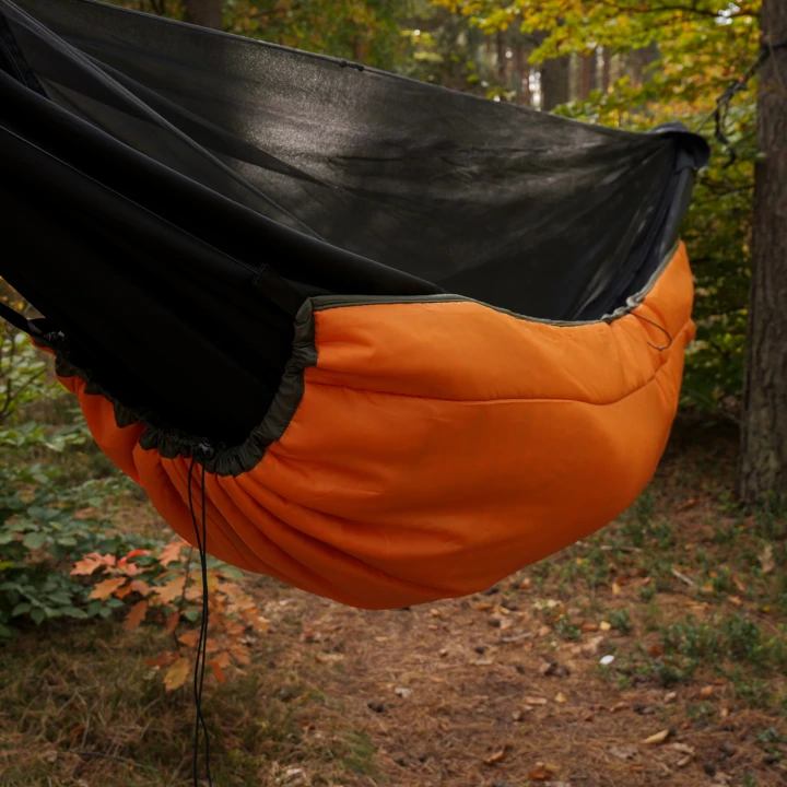 Podpinka TigerWood Underquil Marra Climashield Apex 4.0 200 cm, oliwkowo/pomarańczowa-3 3790 