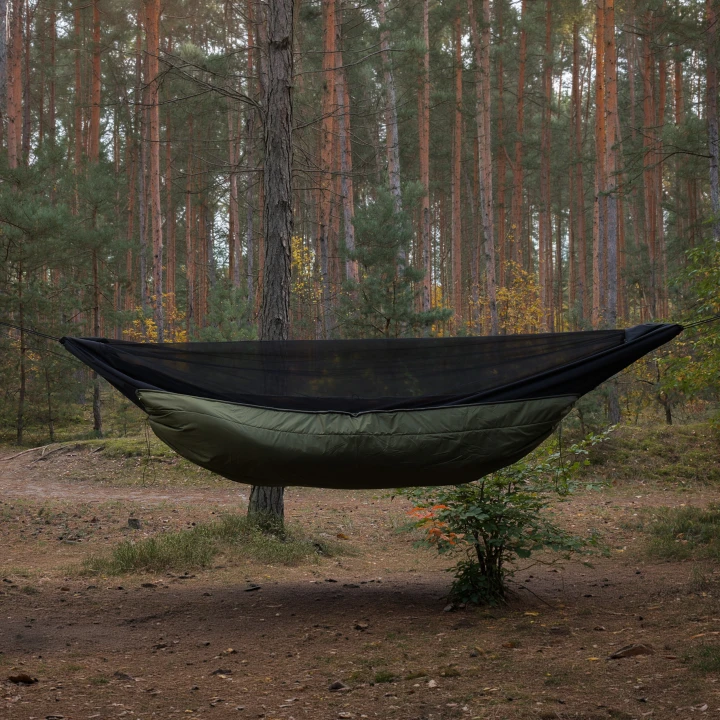 Podpinka TigerWood Underquil Marra Climashield Apex 4.0 200 cm, oliwkowo/pomarańczowa-9 3790 