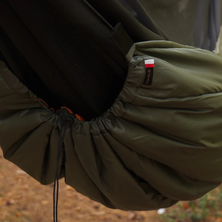 Podpinka TigerWood Underquil Marra Climashield Apex 4.0 230 cm, oliwkowo/pomarańczowa-5 3791 