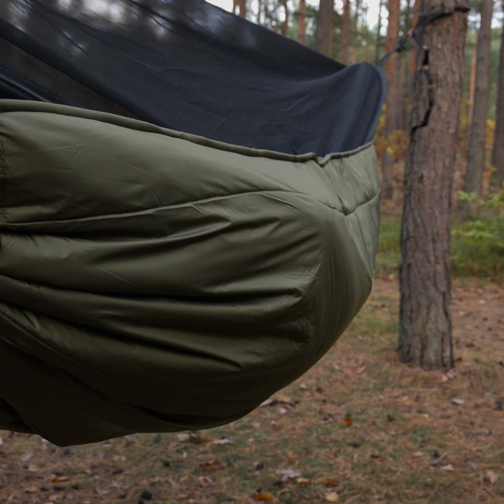 Podpinka TigerWood Underquil Marra Climashield Apex 4.0 230 cm, oliwkowo/pomarańczowa-7 3791 