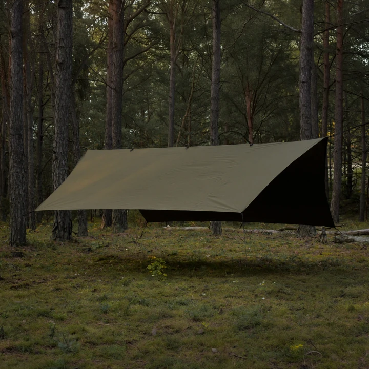 Tarp TigerWood T2 3x4, khaki/czarny-1 3794 