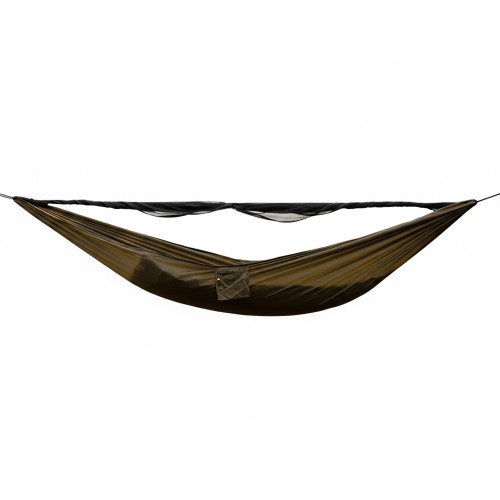 Hamak TigerWood Ważka V1 z moskitierą Double Zip, khaki- 3795 