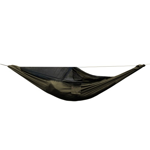 Hamak TigerWood Ważka V2 z moskitierą Pocket, khaki- 3798 