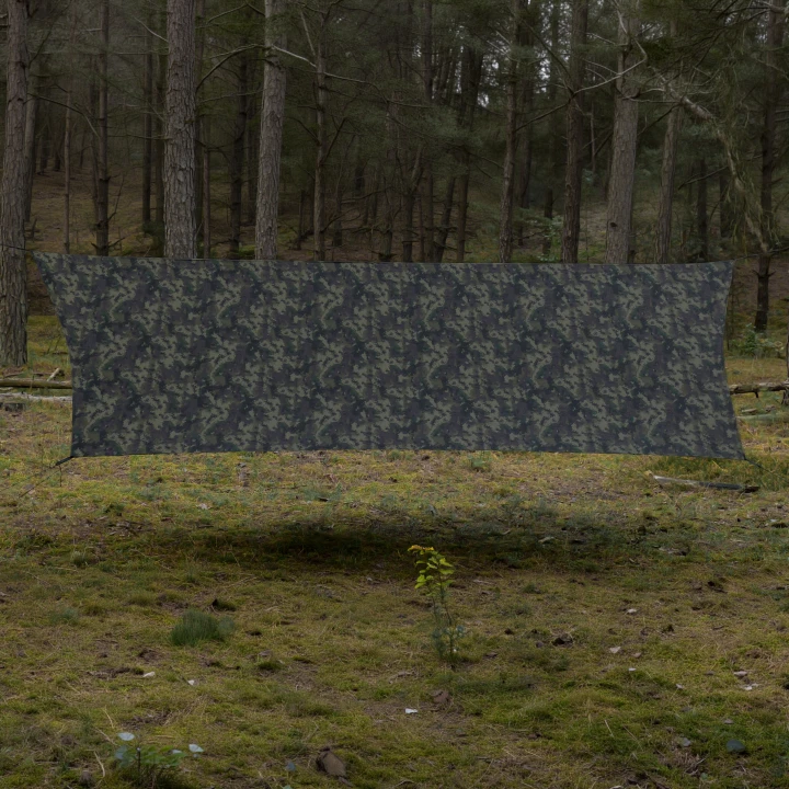 Tarp TigerWood T2 3x3, kamuflaż/czarny-1 3803 