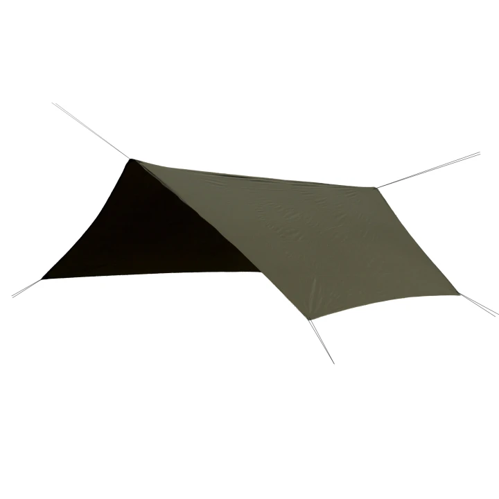 Tarp TigerWood T2 3x3, khaki/czarny- 3805 