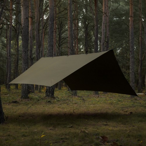 Tarp TigerWood T2 3x3, khaki/czarny-1 3805 