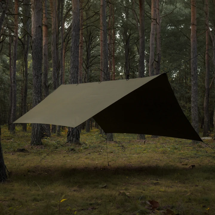 Tarp TigerWood T2 3x3, khaki/czarny-1 3805 