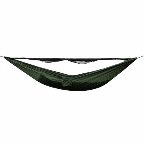 Hamak TigerWood Ważka V1 z moskitierą Double Zip, zielony- 3807 