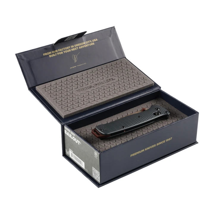 Nóż składany Benchmade 537FE-2601 Bailout-5 3861 