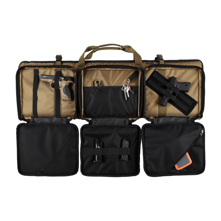 Pokrowiec Forsport Tactical Zone 103 cm - coyote, haft celownik VX-4 3892 
