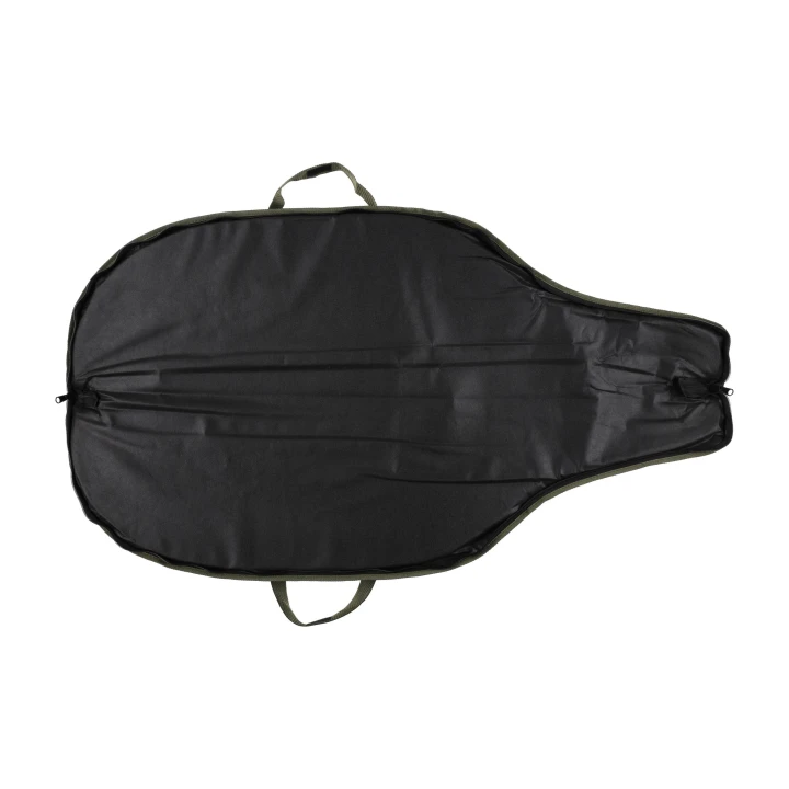 Pokrowiec na broń Forsport 128 cm termo/nokto - oliwkowy, haft czarna głowa jelenia-3 3898 