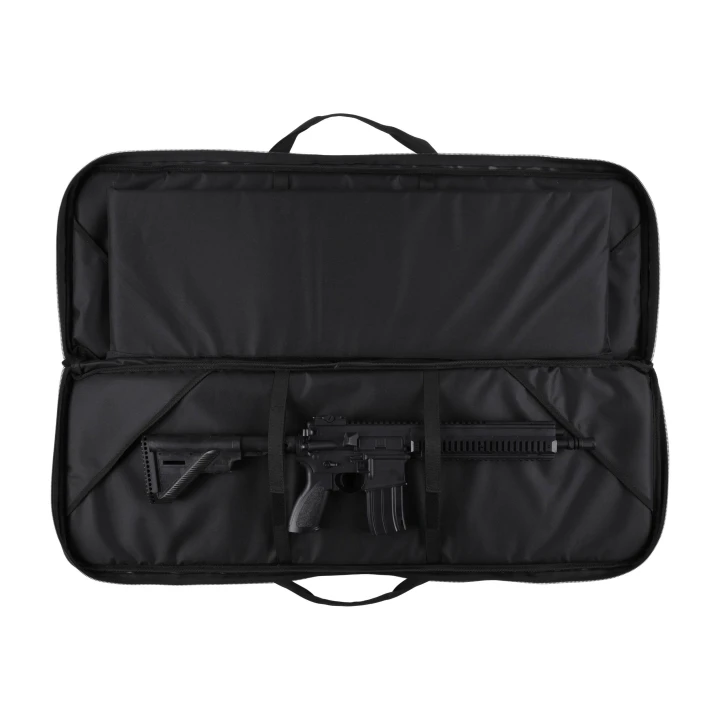 Pokrowiec na broń Forsport Tactical na dwie jednostki broni 105 cm - czarny, haft beżowy celownik VX-4 3909 