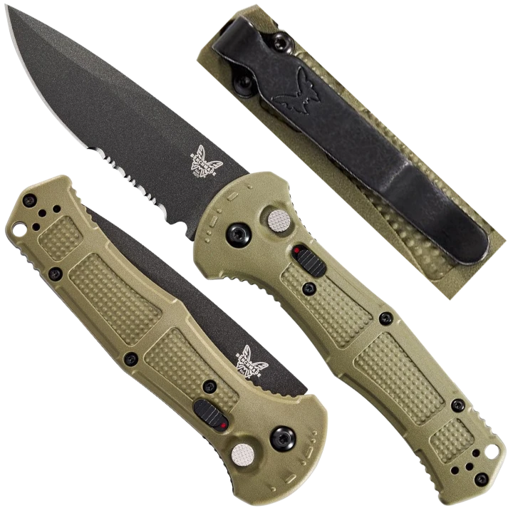 Nóż taktyczny Benchmade 9070SBK-1 Claymore auto-6 365