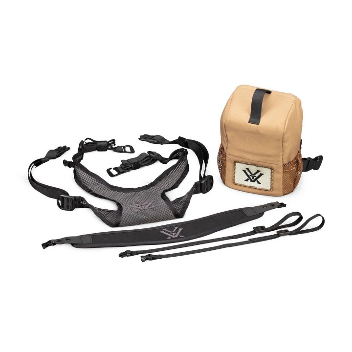 Szelki z futerałem na lornetkę, szkła do 42 mm Vortex Glasspak Sport Harness S-4 499