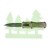 Nóż Benchmade 3375GY-1 Mini Claymore- 529