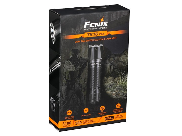 Latarka taktyczna LED Fenix TK16 V2.0 czarna-5 111