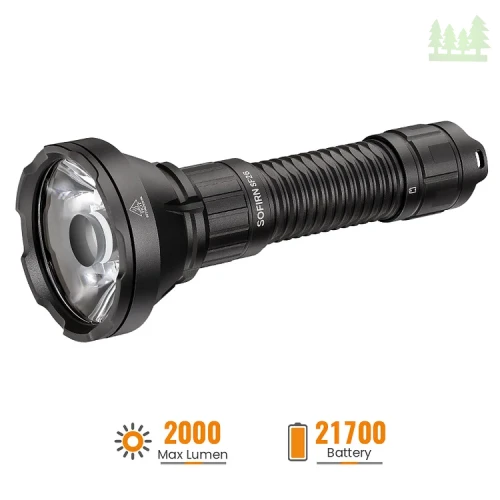 Latarka Sofirn SF26 2000 Lumen Czarna Szperacz 1