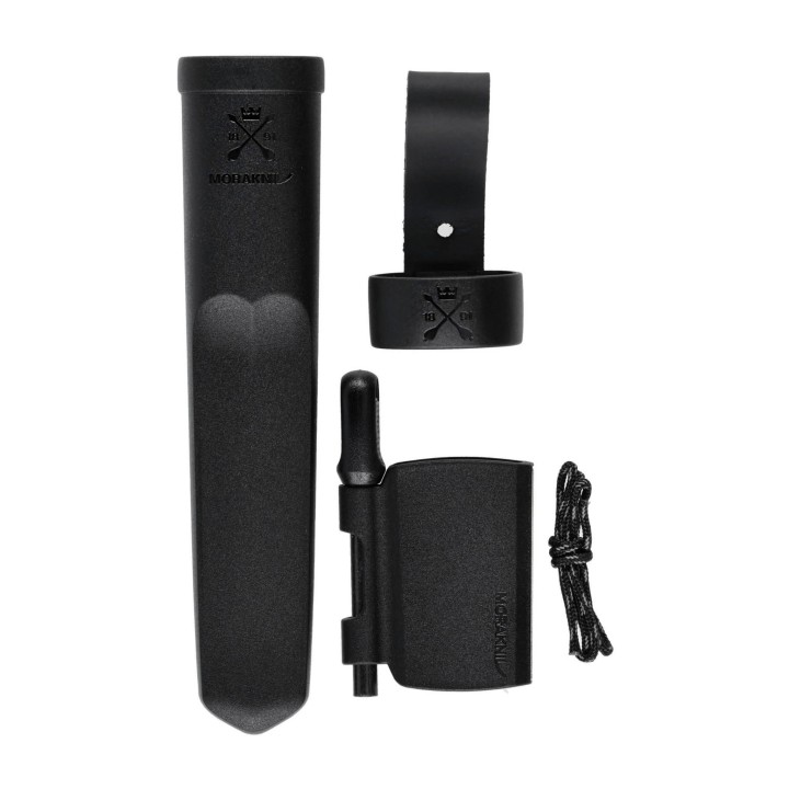 Nóż Morakniv Garberg BlackBlade z zestawem przetrwania stal węglowa-5 895