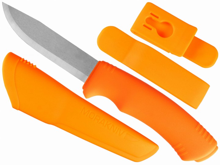 Nóż Morakniv Bushcraft pomarańczowy stal nierdzewna-7 899