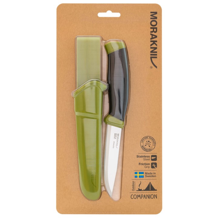 Nóż Morakniv Companion oliwkowy stal nierdzewna-4 918