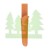 Nóż Morakniv Companion Heavy Duty brudny pomarańcz stal nierdzewna-5 920