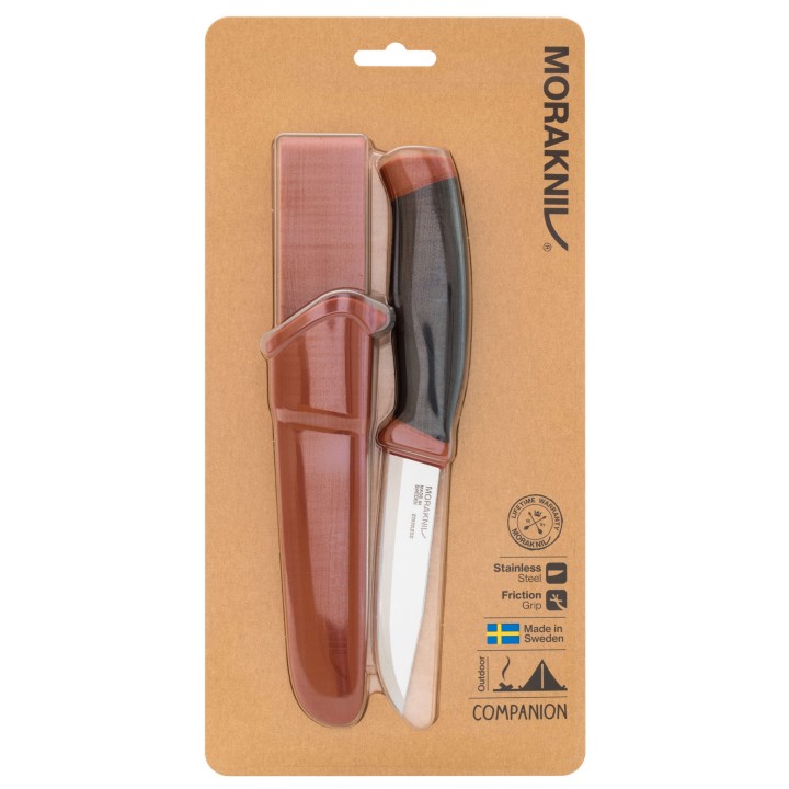 Nóż Morakniv Companion czerwony stal nierdzewna-4 933