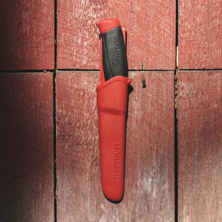 Nóż Morakniv Companion czerwony stal nierdzewna-5 933