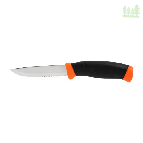 Nóż Morakniv Companion F Serrated pomarańczowy ząbkowany stal nierdzewna- 937