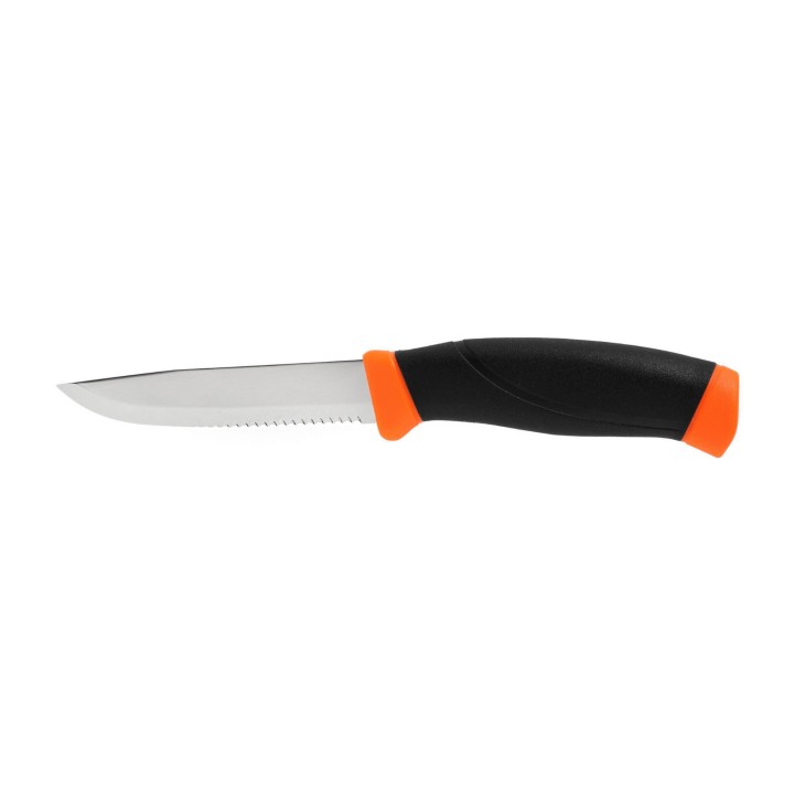 Nóż Morakniv Companion F Serrated pomarańczowy ząbkowany stal nierdzewna- 937