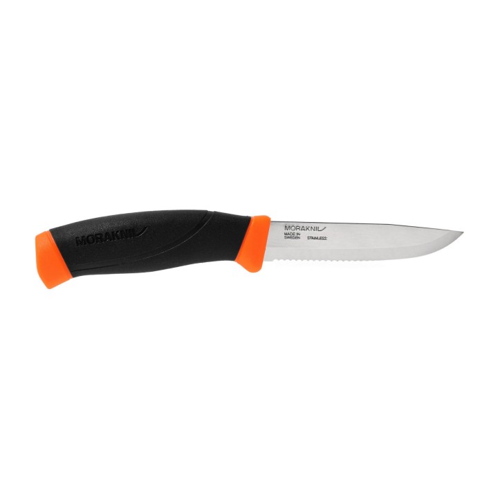 Nóż Morakniv Companion F Serrated pomarańczowy ząbkowany stal nierdzewna-1 937
