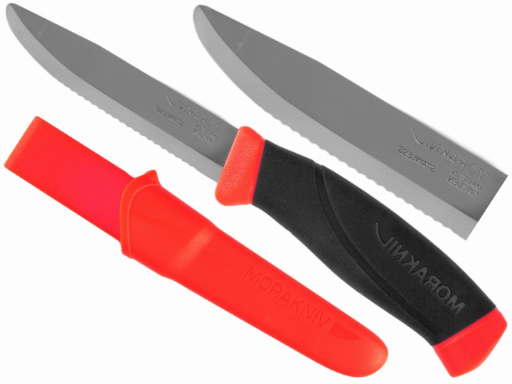 Nóż Morakniv Companion F Rescue czerwony stal nierdzewna-6 942