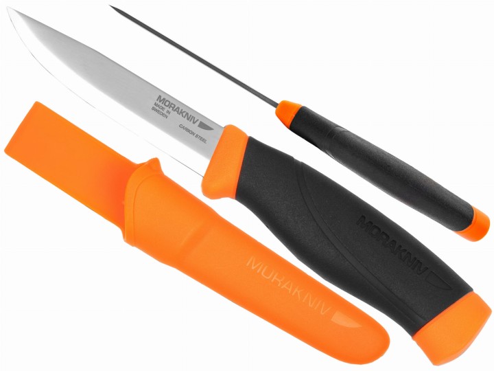 Nóż Morakniv Companion F Heavy Duty pomarańczowy stal węglowa-6 943