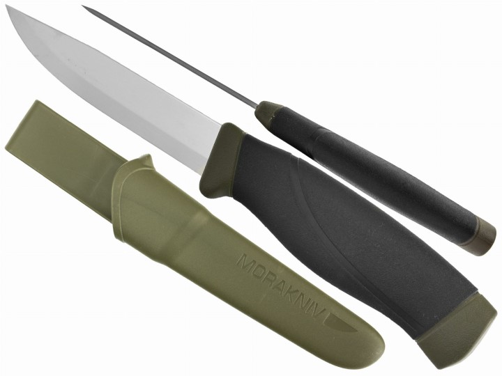Nóż Morakniv Companion MG Heavy Duty oliwkowy stal węglowa-6 950