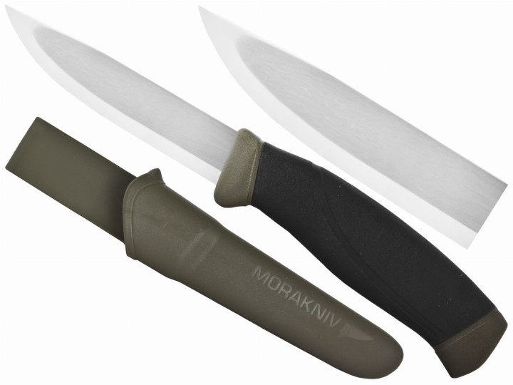 Nóż Morakniv Companion MG oliwkowy stal węglowa-6 953
