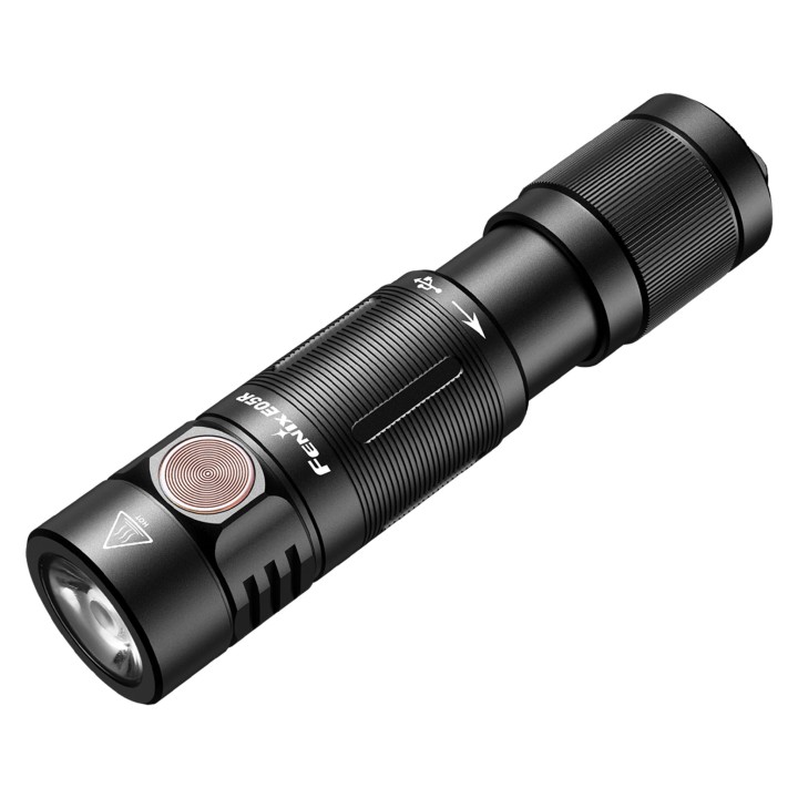 Latarka LED Fenix E05R czarna-1 124