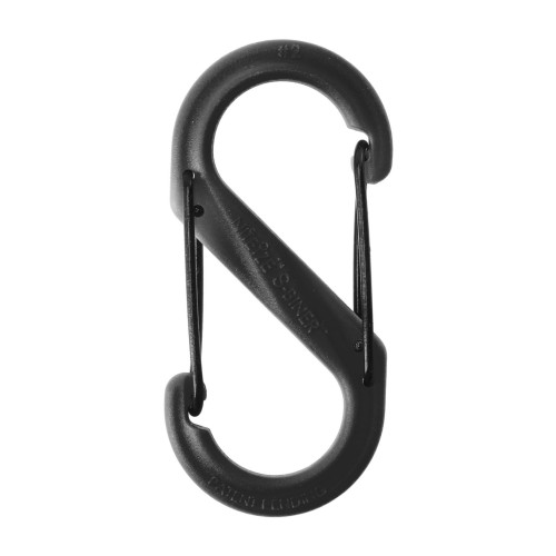 Polimerowy karabinek Nite Ize S-Biner #2  Black Gate czarny- 1020