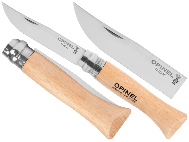 Nóż kuchenny Opinel 6 inox buk-5 1034