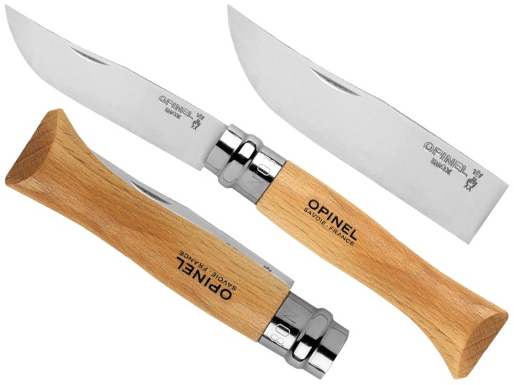 Nóż składany Opinel 8 inox buk-5 1035