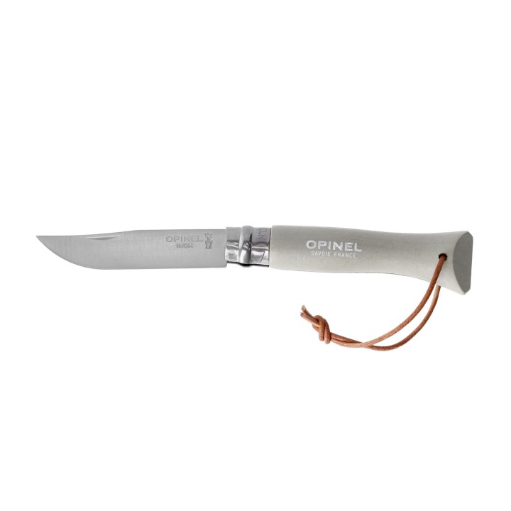 Nóż składany Opinel Colorama 06 inox grab szary- 1036