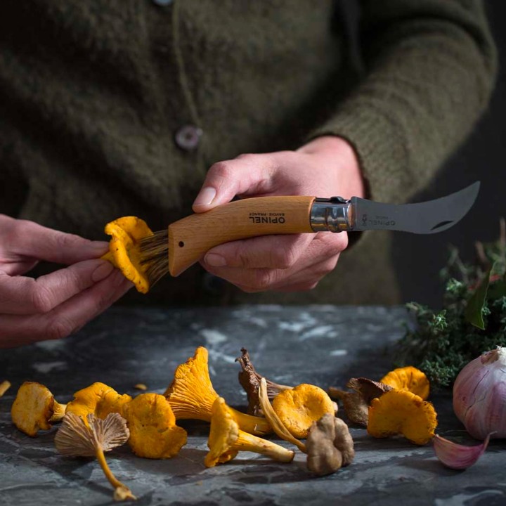 Nóż Opinel 8 na grzyby w blistrze-3 1037