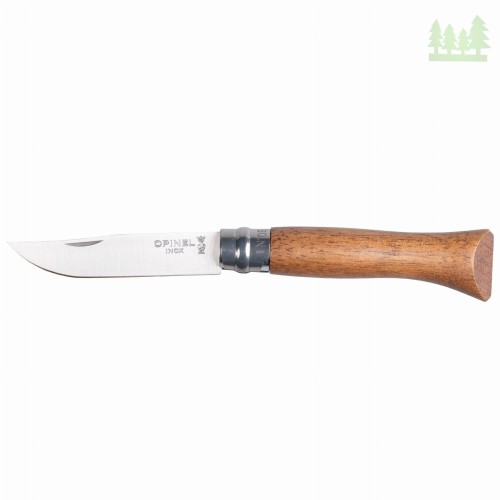 Nóż składany Opinel 06 inox walnut- 1039