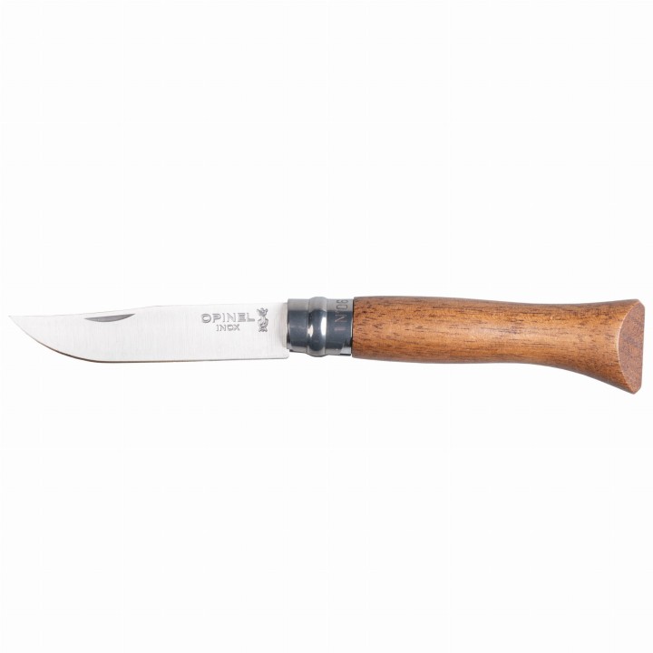 Nóż składany Opinel 06 inox walnut- 1039