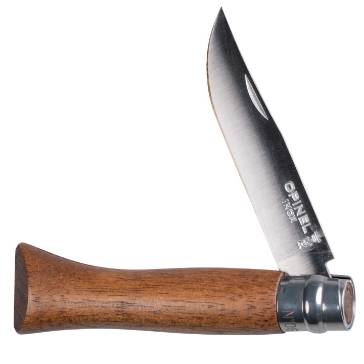 Nóż składany Opinel 06 inox walnut-2 1039