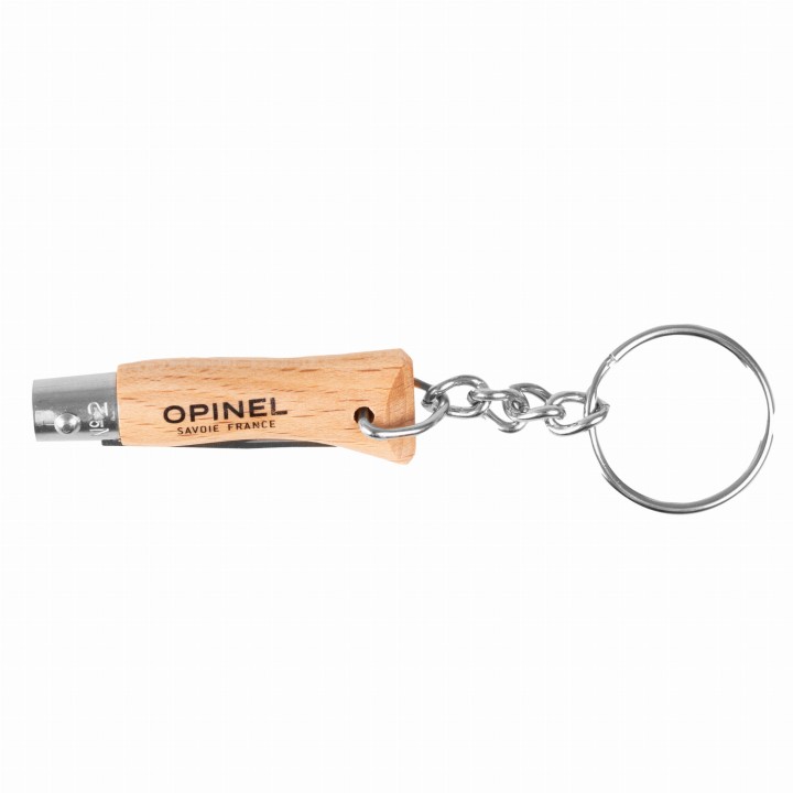 Nóż składany Opinel Colorama 02 brelok inox naturalny- 1040