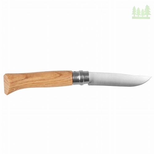Nóż składany Opinel 8 inox dąb seria Animal - jeleń-1 1041