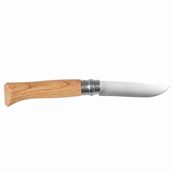 Nóż składany Opinel 8 inox dąb seria Animal - jeleń-1 1041