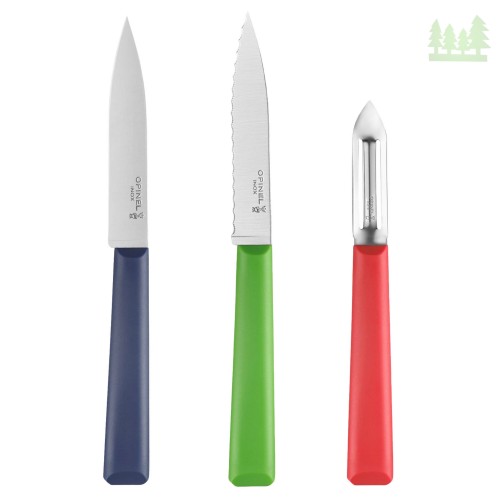 Zestaw noży kuchennych Opinel Essentials Trio- 1066