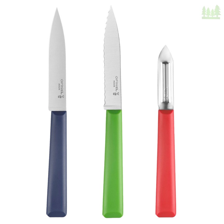 Zestaw noży kuchennych Opinel Essentials Trio- 1066