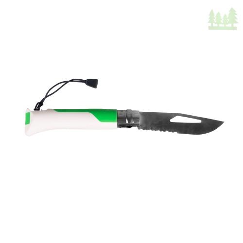 Nóż składany Opinel Outdoor Fluo Green 08-1 1069